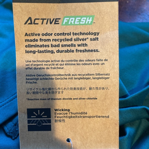 NWT Outdoor Research Chain Reaction Mediterranean Tee: Size Medium - Picture 8 of 10